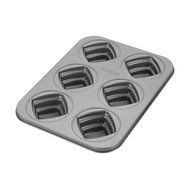 Cake Boss Specialty Nonstick Bakeware 2-Piece Round and Square Mini Stacked Cakelette Pan N8
