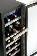 Danby DWC276BLS 27-Bottle Silhouette Wine Cellar - Black/Stainless N3