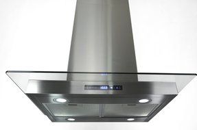 Golden Vantage 30" Island Mount Stainless Steel Range Hood Stove Vent GVCI-30 N5