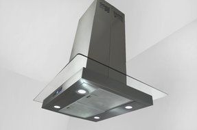 Golden Vantage 30" Island Mount Stainless Steel Range Hood Stove Vent GVCI-30 N6