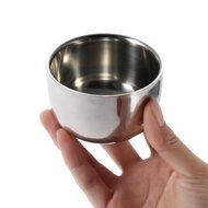 Strist(TM) NEW 7.5cm Silver Stainless Steel Shaving Bowl Barber Beard Razor Cup For Shave Brush Male Face Cleaning... N6