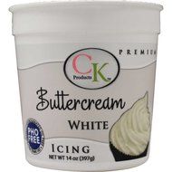 CK Products PHO Free Buttercream Icing, 14 oz white