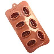 Always Your Chef Silicone 7-Cavity Coffee Bean Candy Mold/Chocolate Mold/DIY Molds, MINI Molds for Making Jelly-O... N2