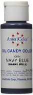 Americolor Candy Oil Food Color, 2-Ounce, Navy Blue
