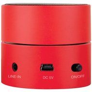 1 - Fire Mini Wired Rechargeable Portable Speaker (Red), Crystal clear sound , Surprisingly powerful bass , Portable...