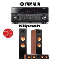 Yamaha AVENTAGE RX-A760BL 7.2-Channel Network A/V Receiver + Klipsch RP-280F + Klipsch RP-450C - 3.0 Reference...