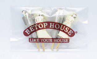 Betop House Set of 24 Pieces Bride and Bridegroom Decorative Cupcake Topper for Bridal Shower Wedding Ceremony... N3