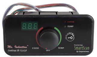 Sunpentown SR-1262B-1 2600W Electric Cooktop with Smoothtop, Black N3
