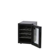 Double Pane Glass Door 12 Bottle Wine Cooler
