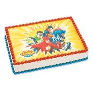 Justice League Edible Image