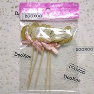 DOOXOO One Cupcake Topper Gold Gold Cupcake Toppers First birthday Cake Topper First Birthday Party, Pink and... N6