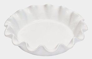 Emile Henry Urban Pie Plate - 10&frac12;" - Ruffled - White