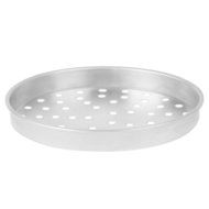 American Metalcraft A4009P 9" x 1" Perforated Standard Weight Aluminum Straight Sided Pizza Pan N2