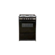 Summit TEM619RW Professional 24" Black Electric Slide-In Coil Range