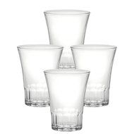 Duralex Made In France Amalfi Glass Tumbler (Set of 4), 4.62 oz, Clear N3