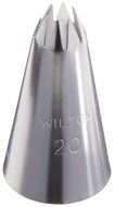 Wilton 402-20 No. 20 Open Star Decorating Tip, Multicolor