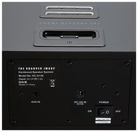 The Sharper Image EC-A130 Hardwood Speaker System for iPhone/iPod