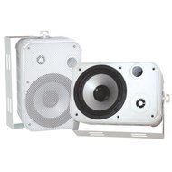 Pyle PDWR50W Waterproof Speakers 6.5 Pair Indoor/Outdoor White Consumer Electronics