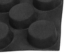 Dltsli Silicone Non Stick Perforated Baking Liners Mat Bread Buns Mold Subway Bread Mould N19