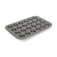 Good Cook AirPerfect Nonstick 24 Cup Mini Muffin and Cupcake Pan, Gray