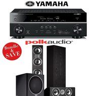 Yamaha RX-V781BL 7.2-Channel 4K A/V Receiver + Polk Audio TSi 500 + Polk Audio CS10 + Polk Audio PSW110 - 3.1...