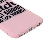 iPhone 6S Case,iPhone 6 Case (4.7") - Candy Color Kidding Words Series Slim Fit Shock-absorption Full Edge Protective... N21