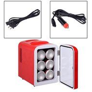 Giantex Portable Mini Fridge Cooler and Warmer Auto Car Boat Home Office AC &amp; DC Red N6
