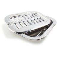 Sur La Table Stainless Steel Broiler Pan 246597-1 , 12" x 16", 12"x16"