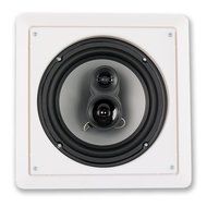 Acoustic Audio CS-i83s 8-Inch Square 3 Way Speaker (White) N3