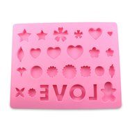 Candy Making Molds, 2PCS YYP [LOVE Shape Mold] Silicone Candy Molds for Home Baking - Reusable Silicone DIY Baking... N5