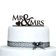 Mr &amp; Mrs Cake Decorating Supplies, Cake Toppers for Couples
