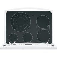 GE JB750DFWW 30" White Electric Smoothtop Range - Convection N3