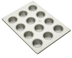 Focus Foodservice Commercial Bakeware 12 Count 2-3/4-Inch Cupcake Pan, 10-5/8 by 14-Inch N3