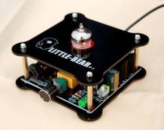 Nobsound&reg; Little Bear P-1 Class A 12AU7 Tube Multi-Hybrid Headphone Amplifier Pre Amplifier N2