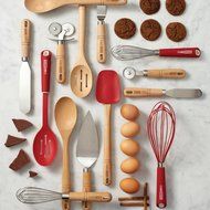 Cake Boss Stainless Steel Tools and Gadgets Fondant Cutter, Red N3
