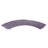 TOOGOO(R)50 pcs Filigree Vintage Cupcake Wrappers Wraps Cases - Wedding, Birthday, UK seller(Purple) N2