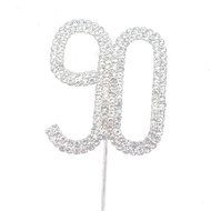 Hundred Decorative Rhinestone Cake Topper N9