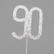 Hundred Decorative Rhinestone Cake Topper N10