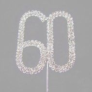 Hundred Decorative Rhinestone Cake Topper N13