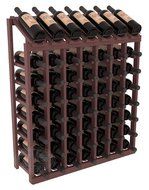 Wine Racks America Ponderosa Pine 7 Column 8 Row Display Top Kit. 13 Stains to Choose From! N12