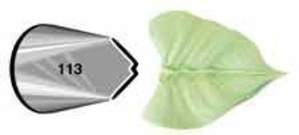 Wilton 402-113 No. 113 Leaf Decorating Tip, Multicolor