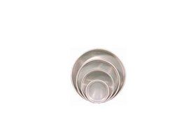 Parrish Magic Line 5 Piece Round Aluminum Cake Pan Set, 2 Inch Deep