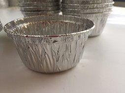Variety 50 Ramekin 4 oz &amp; 50 Tart 3" Pan Aluminum Foil Disposable Mini Pie Tin N2