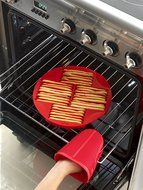 Lekue Sticks Silicone Baking Mold, Model # 0210600R01M017, Red