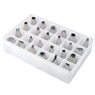 Yakamoz 24-piece DIY Cake Sugarcraft Decorating Tips Icing Piping Nozzles Tool Set N3