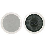 BIC America MSR8D Ceiling Speaker 8 W/Dual Voice Coils &amp; Twin Tweeters Consumer Electronics