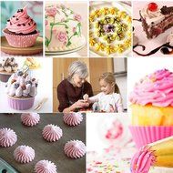 Yakamoz 24-piece DIY Cake Sugarcraft Decorating Tips Icing Piping Nozzles Tool Set N4