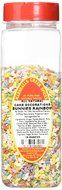Marshalls Creek Spices All Natural Vegan Cake Decorations, Sprinkles, Rainbow Alphabet, 16 Ounce N74