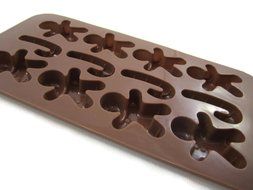 Miraclekoo Christmas Silicone Mold Chocolate Mold Candy Mold Ice Mold N2