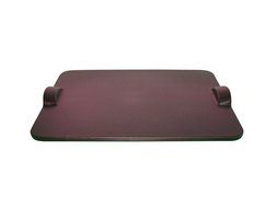 Emile Henry Made In France Flame BBQ Rectangular Grilling Baking Stone, 18 x 14", Charcoal N3